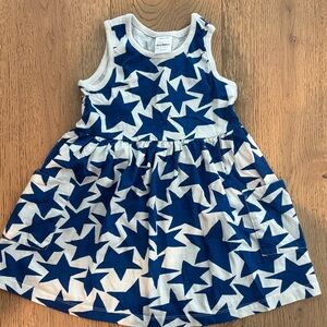 Hanna Andersson Navy Star Pattern Dress